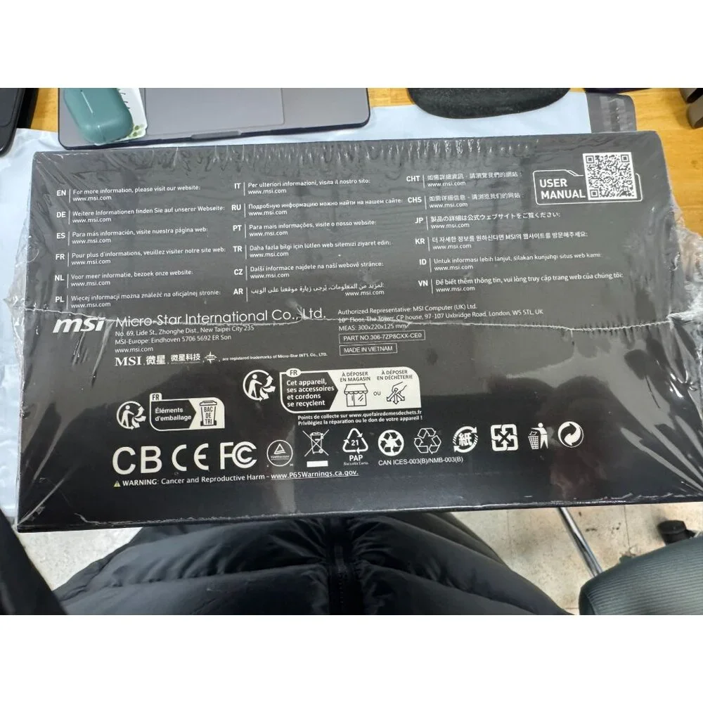 MSI MAG A650GL 650W 80 Plus Gold Certified Fully Modular Power Supply With Flat
